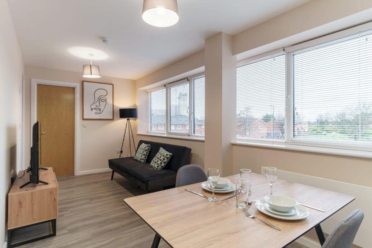 Fantastic 1 Bed Flat Manchester - Sleeps 3 ภายนอก รูปภาพ