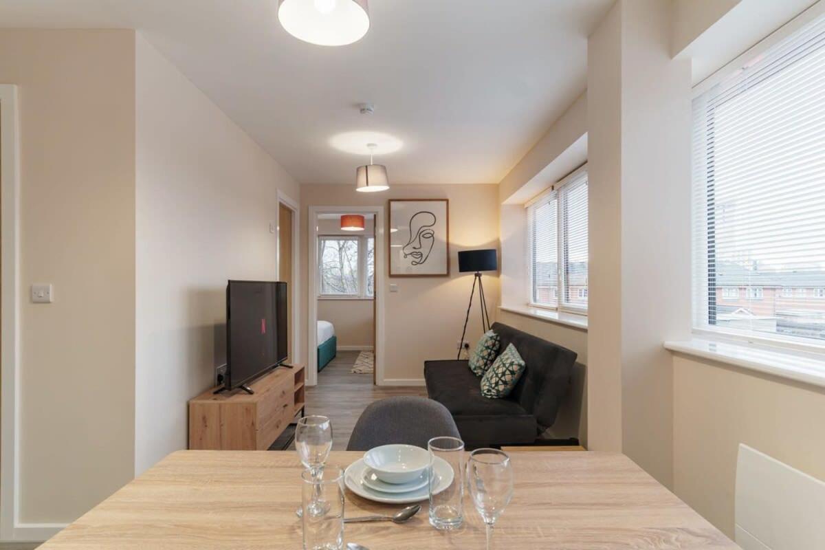 Fantastic 1 Bed Flat Manchester - Sleeps 3 ภายนอก รูปภาพ